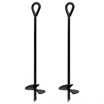 Powder coated Auger Earth Anchor ground Helix Anchor for sale
